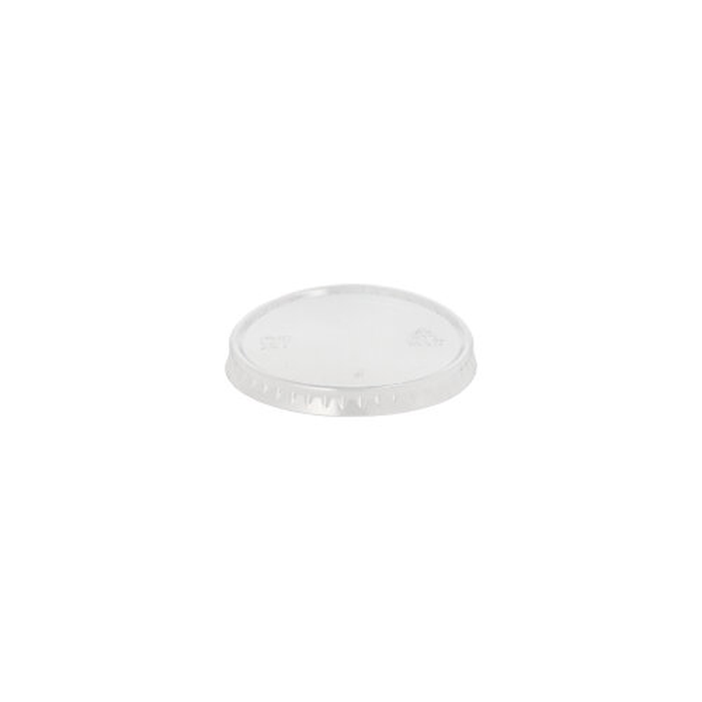Papstar Deckel für Portionsbecher, rPET rund Ø 6,2 cm