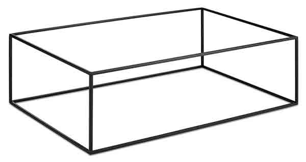 APS GN Buffetständer -Asia Plus - 53 x 32,5 cm, H: 16,2 cm , Metall, schwarz