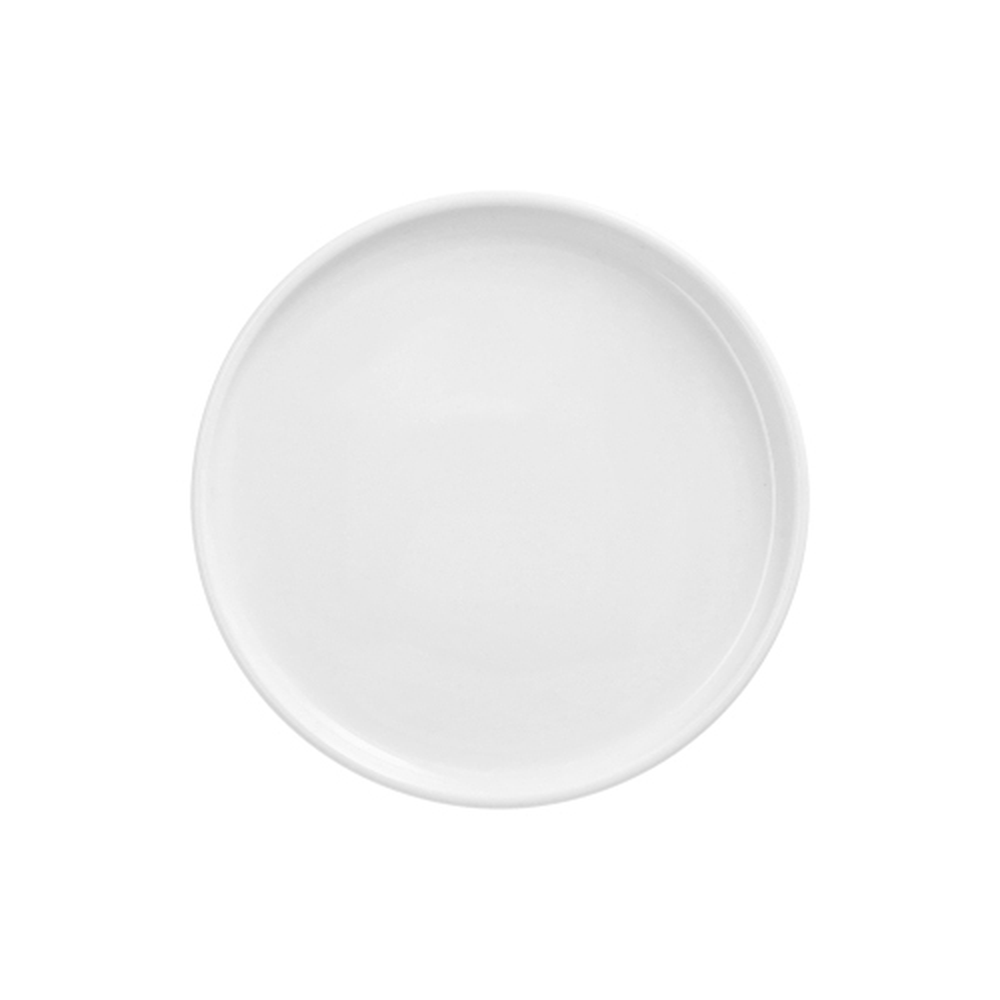 Papstar Teller Porzellan rund Ø 12 cm · 1,2 cm weiss "Ano"