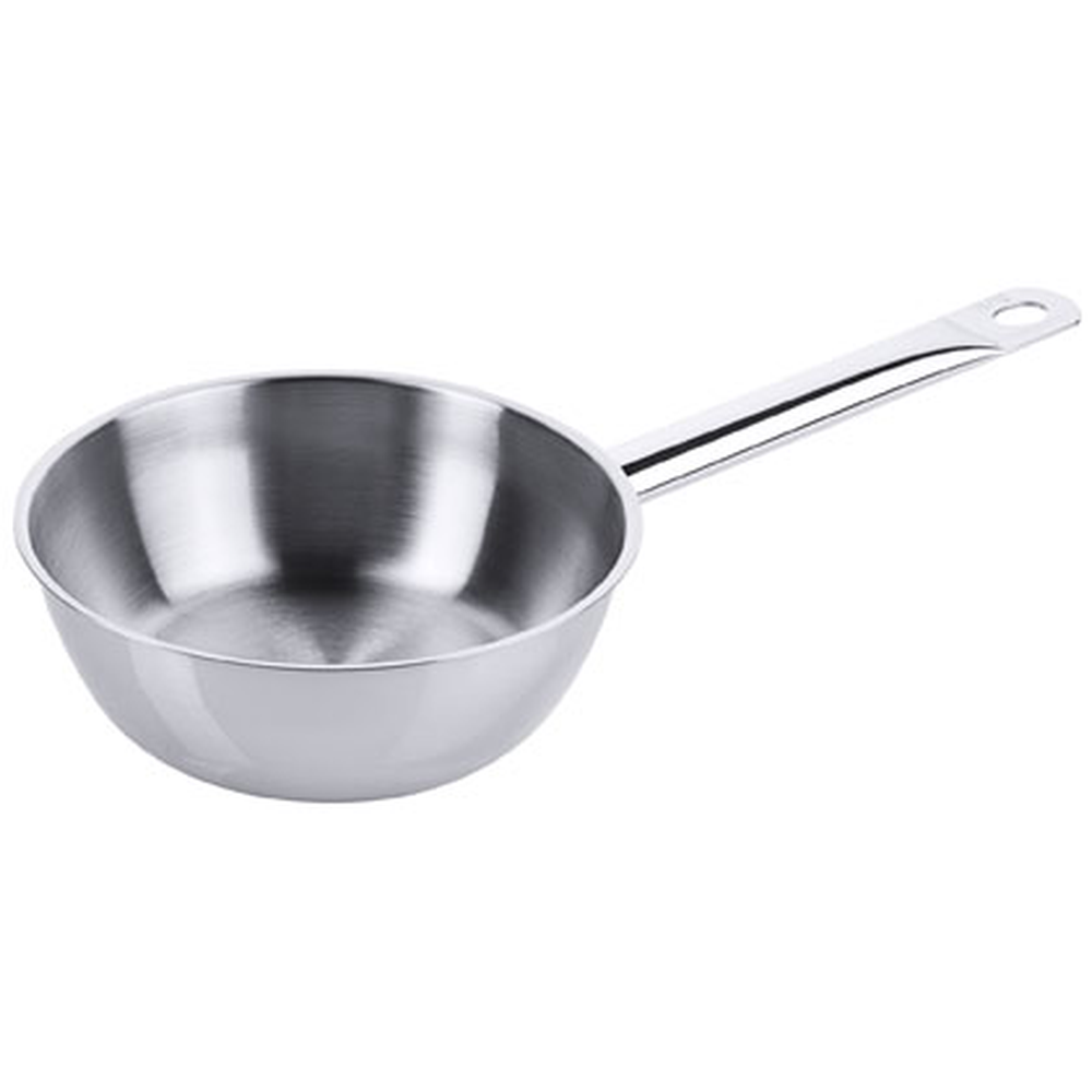 Contacto Sauteuse 16 cm, hochglänzend Schüttrand