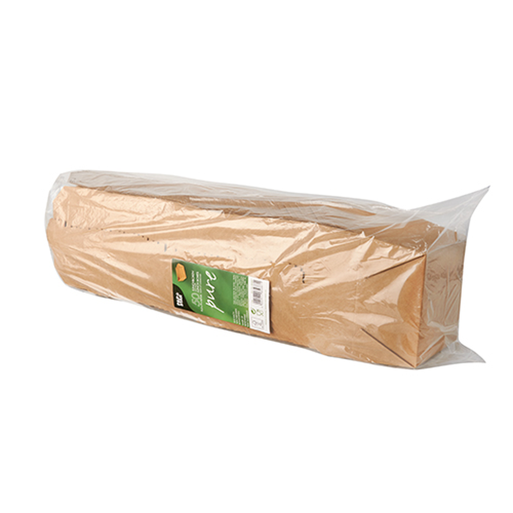 Papstar Lunchboxen, Pappe "pure" 750 ml 6,4 cm x 9 cm x 11,3 cm braun