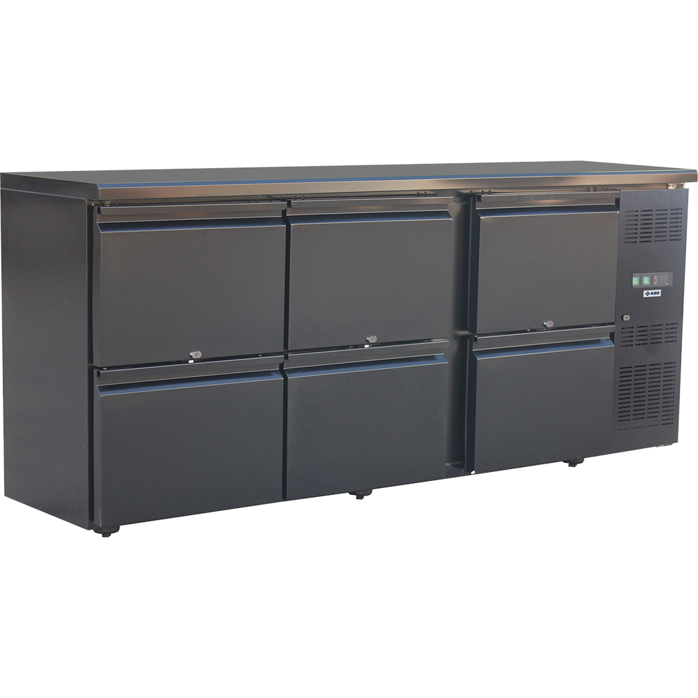 KBS Backbar BB 206 mit sechs Schubladen