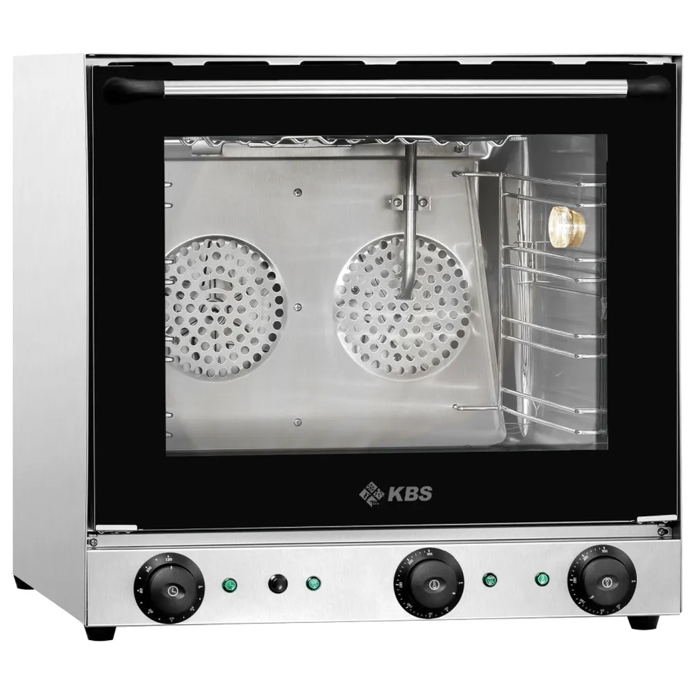 KBS Heißluftofen Premium 2,7 kW mit manueller Beschwadung und 2 kW Grillfunktion