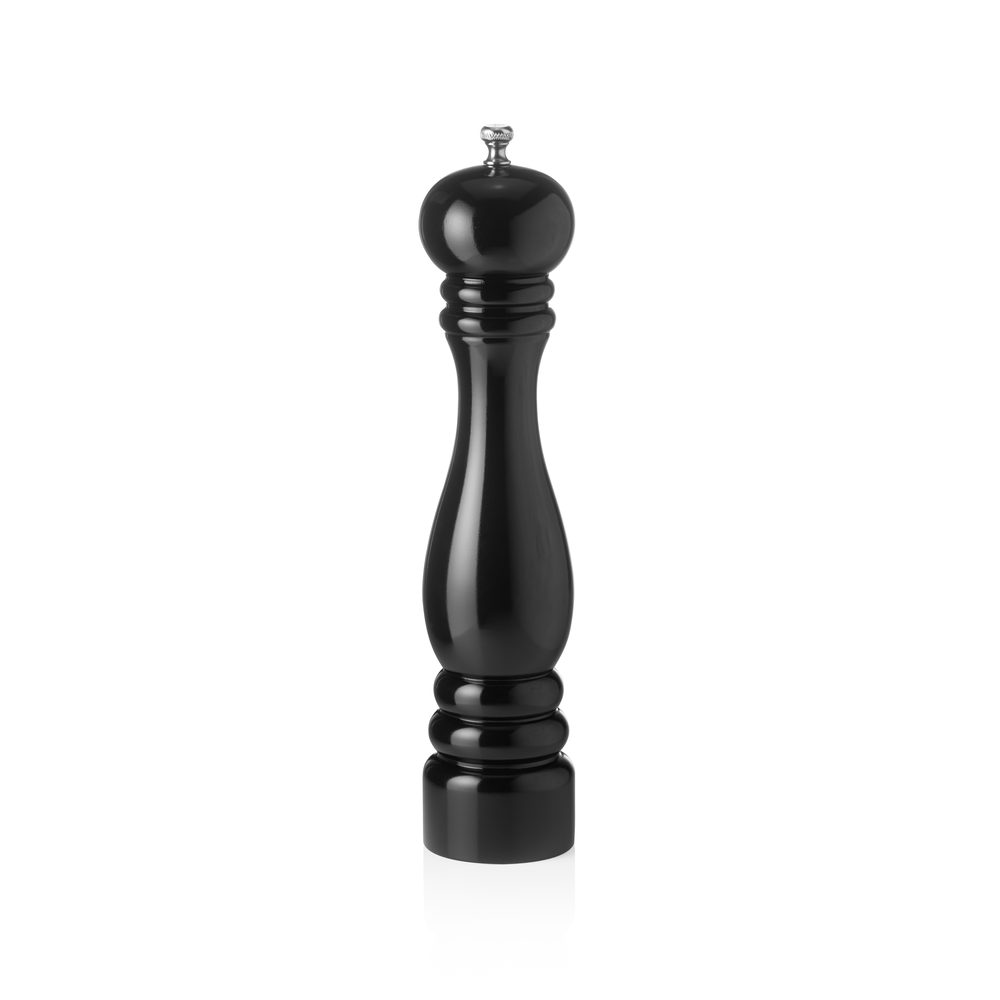 WAS Pfeffermühle mit Keramikmahlwerk CLASSIC MILL, Höhe 30 cm, schwarz glänzend,