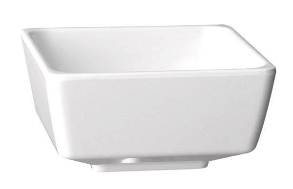APS Schale -FLOAT- 25 x 25 cm, H: 12 cm , Melamin, weiß, 4,7 L
