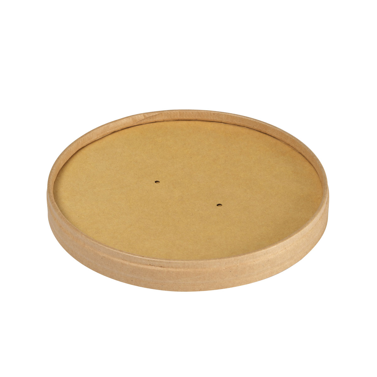 Duni Deckel Karton Ronda WIDE Karton/PLA Braun 500/700ml 150 x 150 x 17 mm