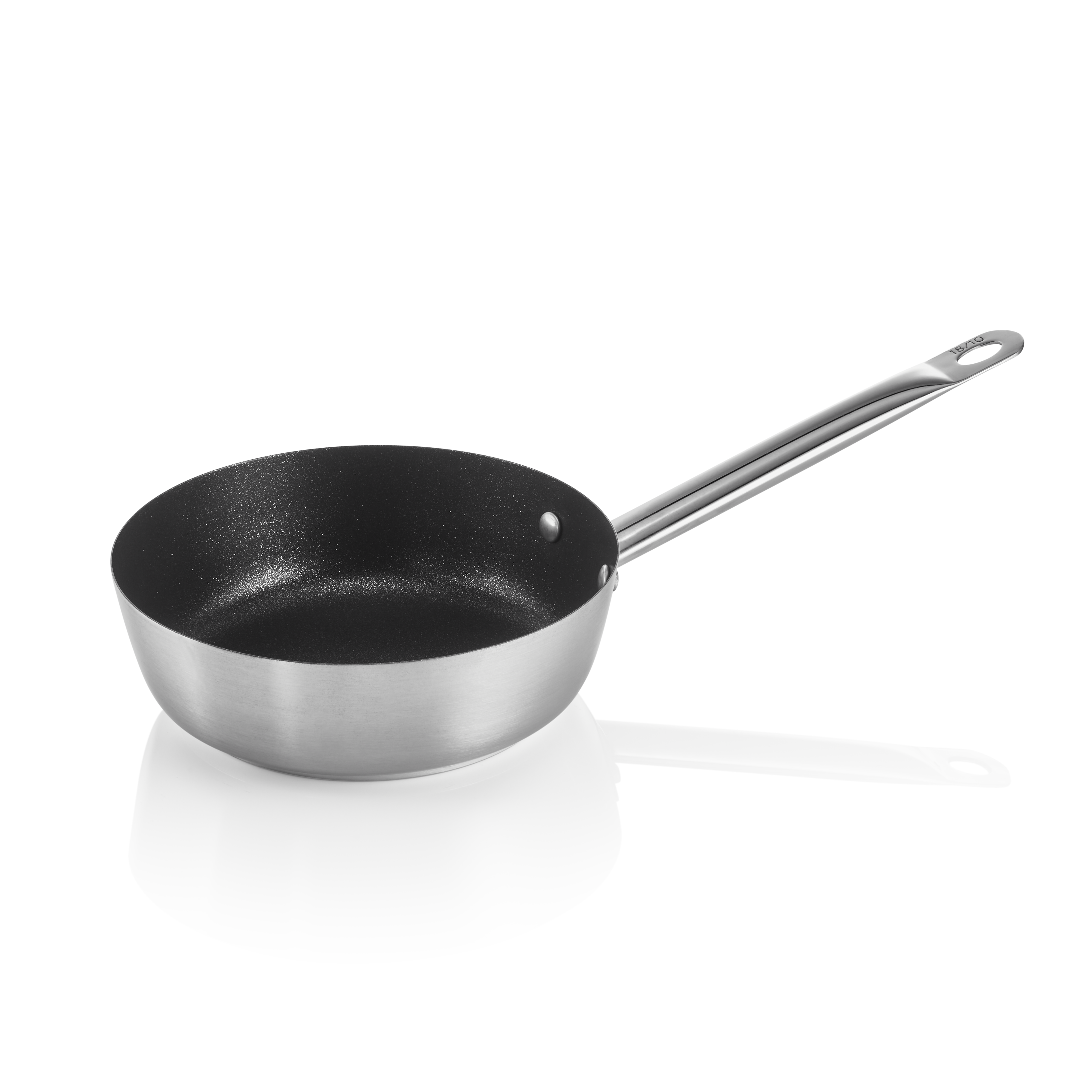 WAS Sauteuse COOKWARE 21 mit Antihaftbeschichtung, Ø 20 cm 1,5 ltr., Chromnickel