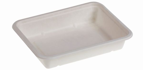 Pacovis Menueschale 1-t, PBAT-lam., 227x178x43mm, weiss