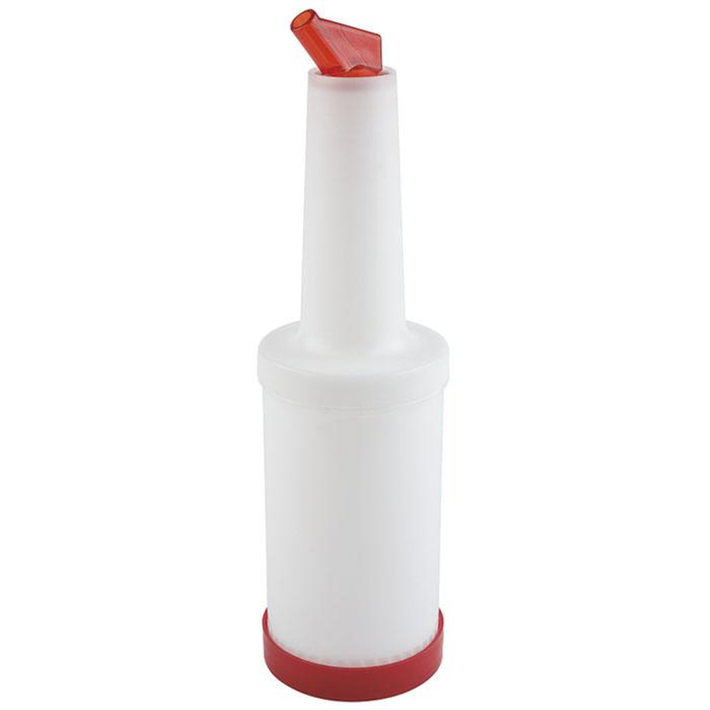 APS Dosier-/Vorratsflasche, klar Ø 9 cm, H: 33 cm, 1 Liter , Polypropylen