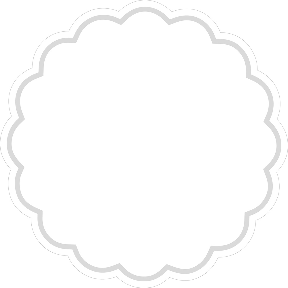 Mank Deckchen Basic weiss 150 mm