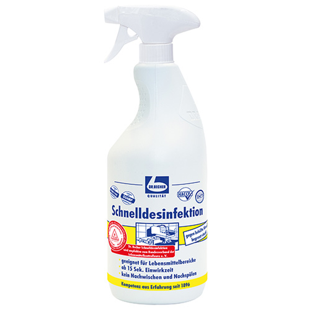 Papstar "Dr. Becher" Schnelldesinfektion 1 l