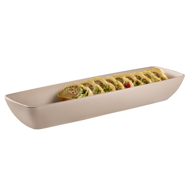 APS GN 2/4 Schale -NERO-           53 x 16,2 cm, H: 7,5 cm