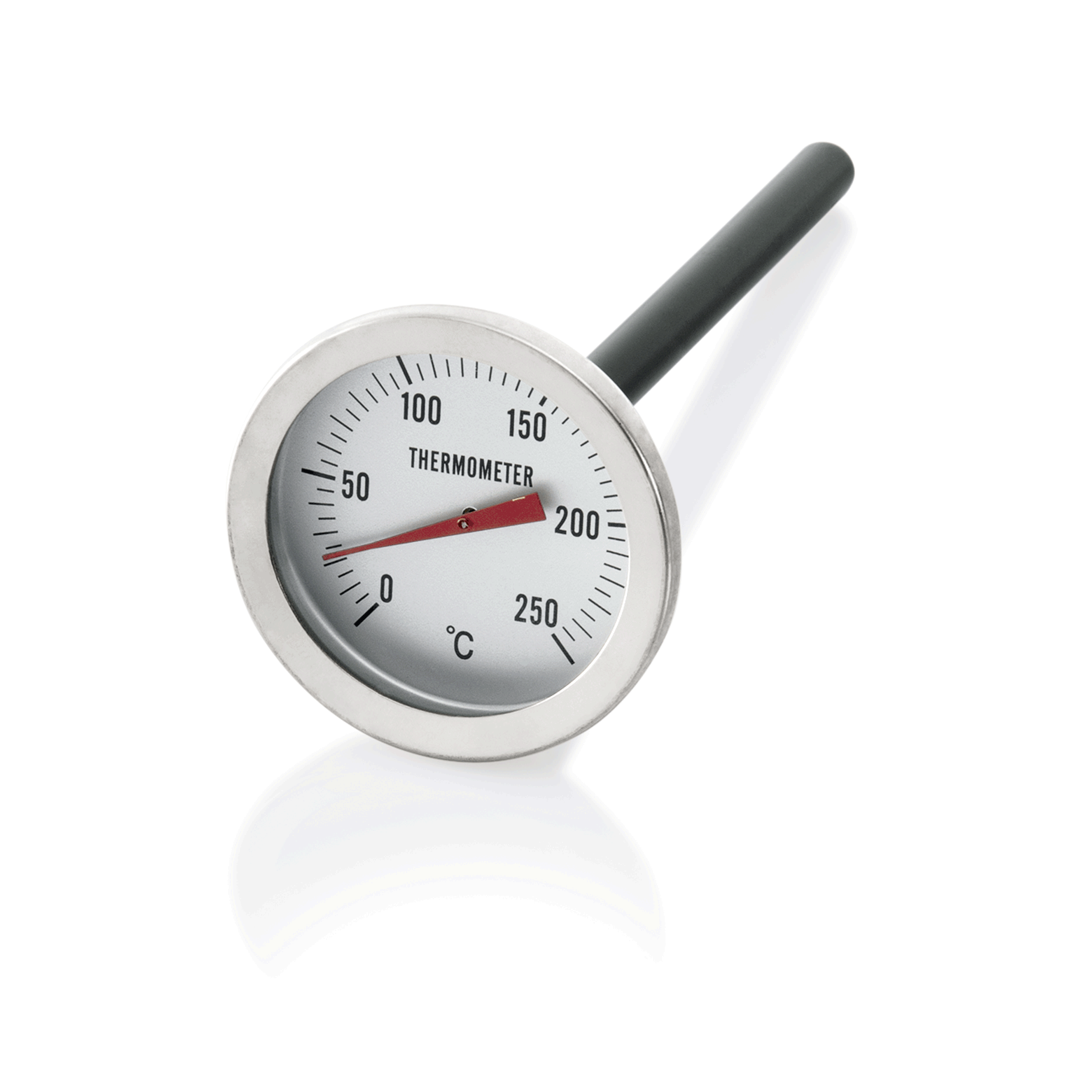 WAS Einstechthermometer, Ø 5 cm, Chromnickelstahl