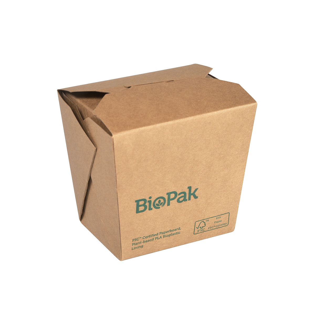 Duni Kartonbox Bio NOODLE SMALL Karton/PLA 480ml 92 x 74 x 85 mm
