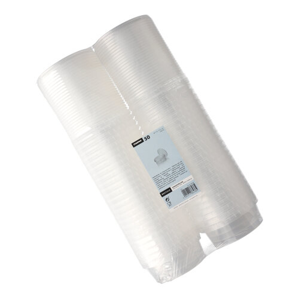 PAPSTAR Feinkostbecher, PP 300 ml Ø 11,8 cm · 5,1 cm transparent mit Original