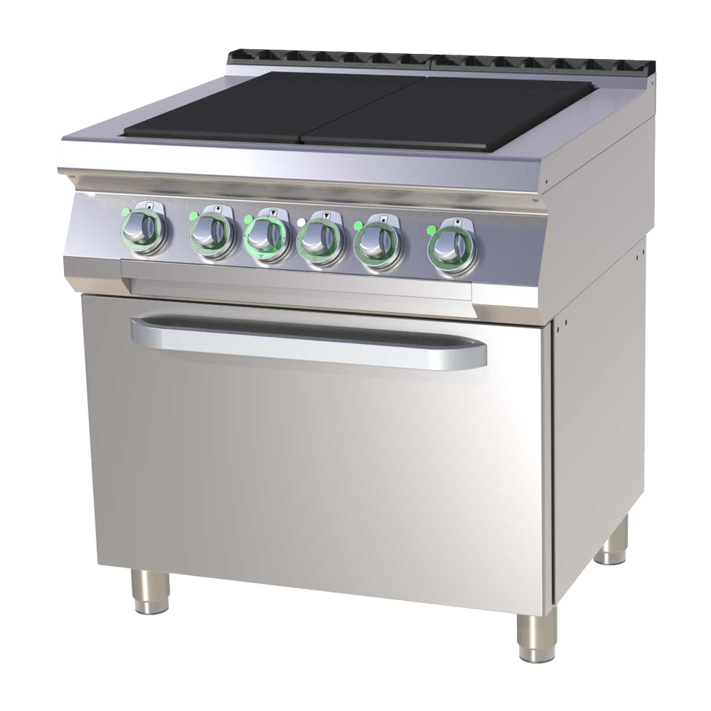 RM Gastro Herd elektrisch mit statischem Backofen / RM - SPLT 780/21 E