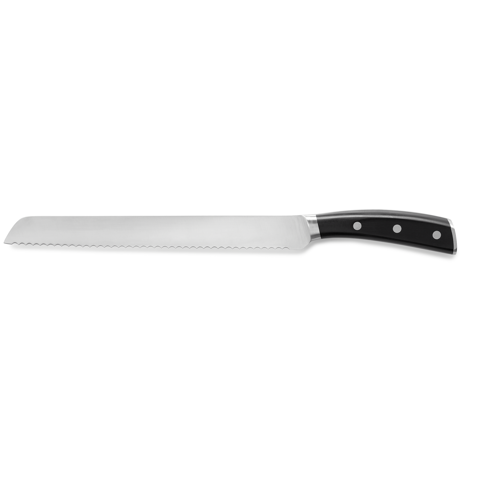 WAS Brotmesser CLASSIC STYLE, 38 cm, Klingenstahl 420, Edelstahl
