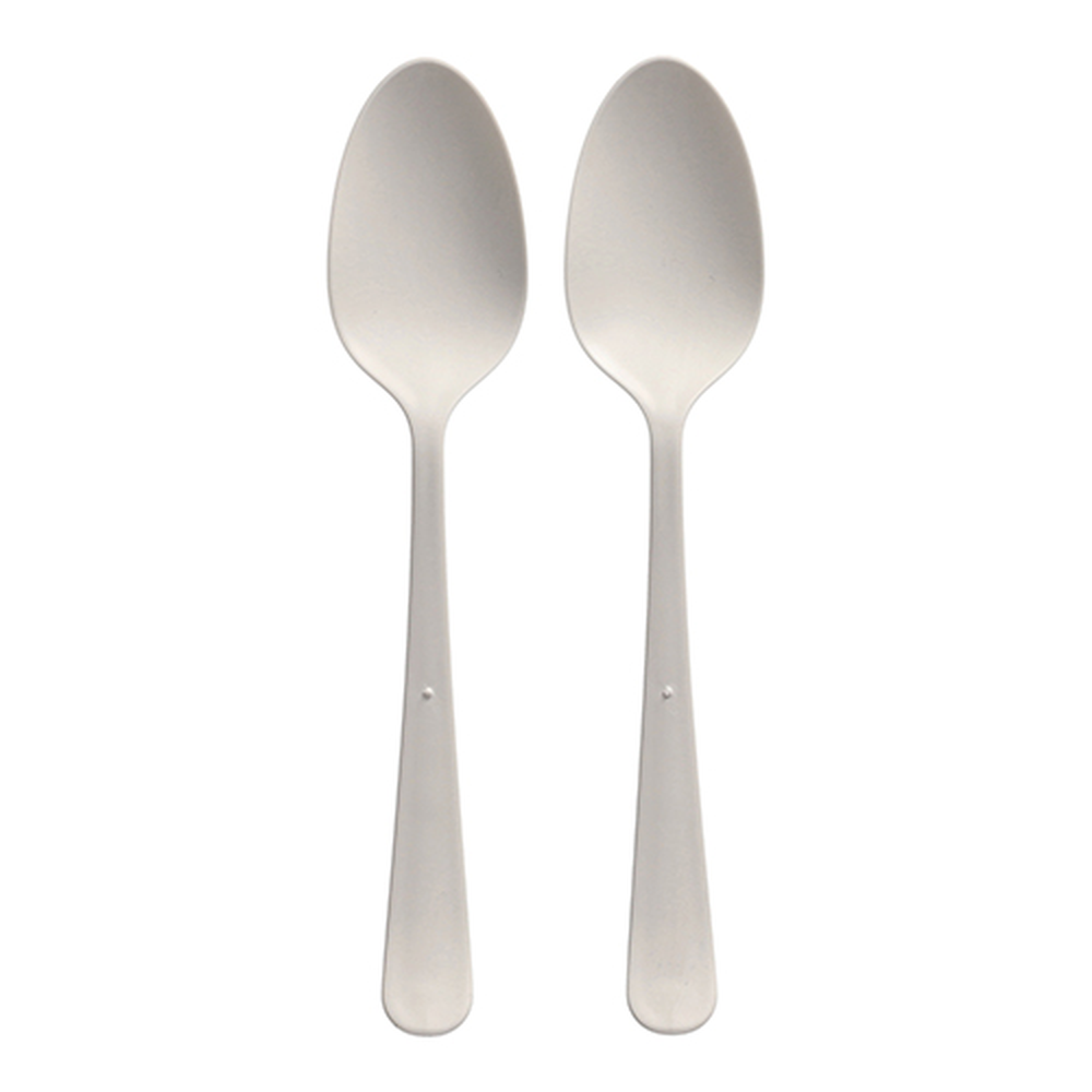 PAPSTAR Circulware Mehrweg-Löffel PP-MF 19 cm weiss Gaia extra stabil, 
