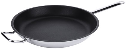 Contacto Antihaft-Bratpfanne 40 cm aus Edelstahl mit Eclipse-
