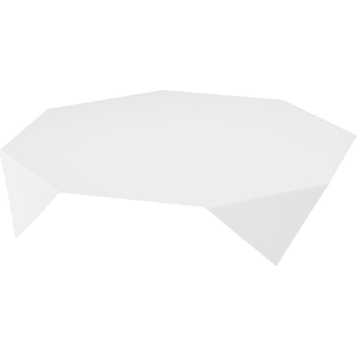 Duni Dunisilk-Mitteldecken 84 x 84 cm weiß