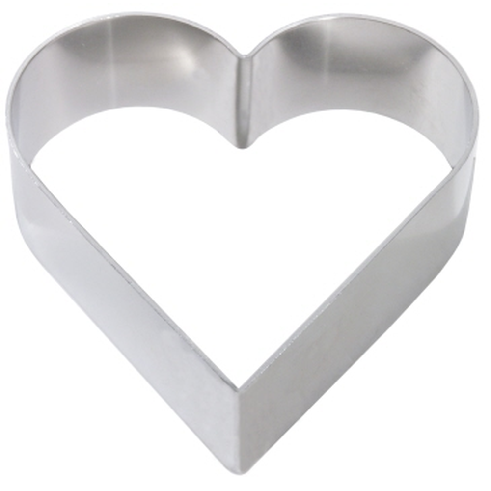 Contacto Alu-Tortenring HERZ 16 cm