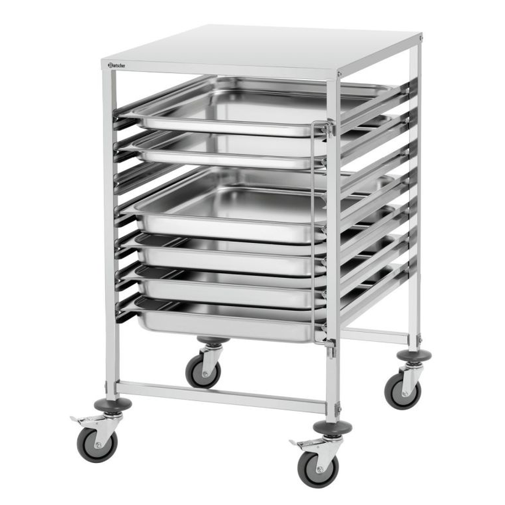 Bartscher Gastronormwagen 7 Einschübe GN 2/1