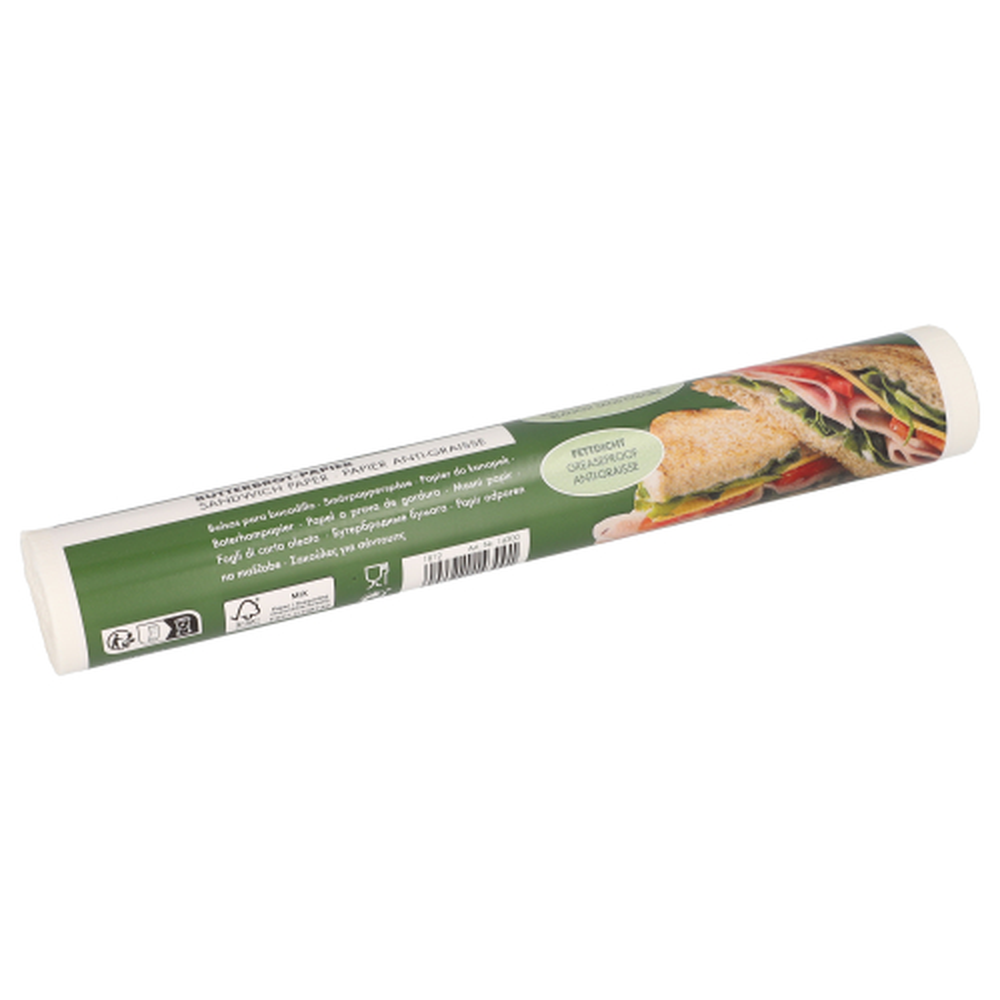 Papstar Blatt Butterbrotpapier 25 cm x 30 cm weiss