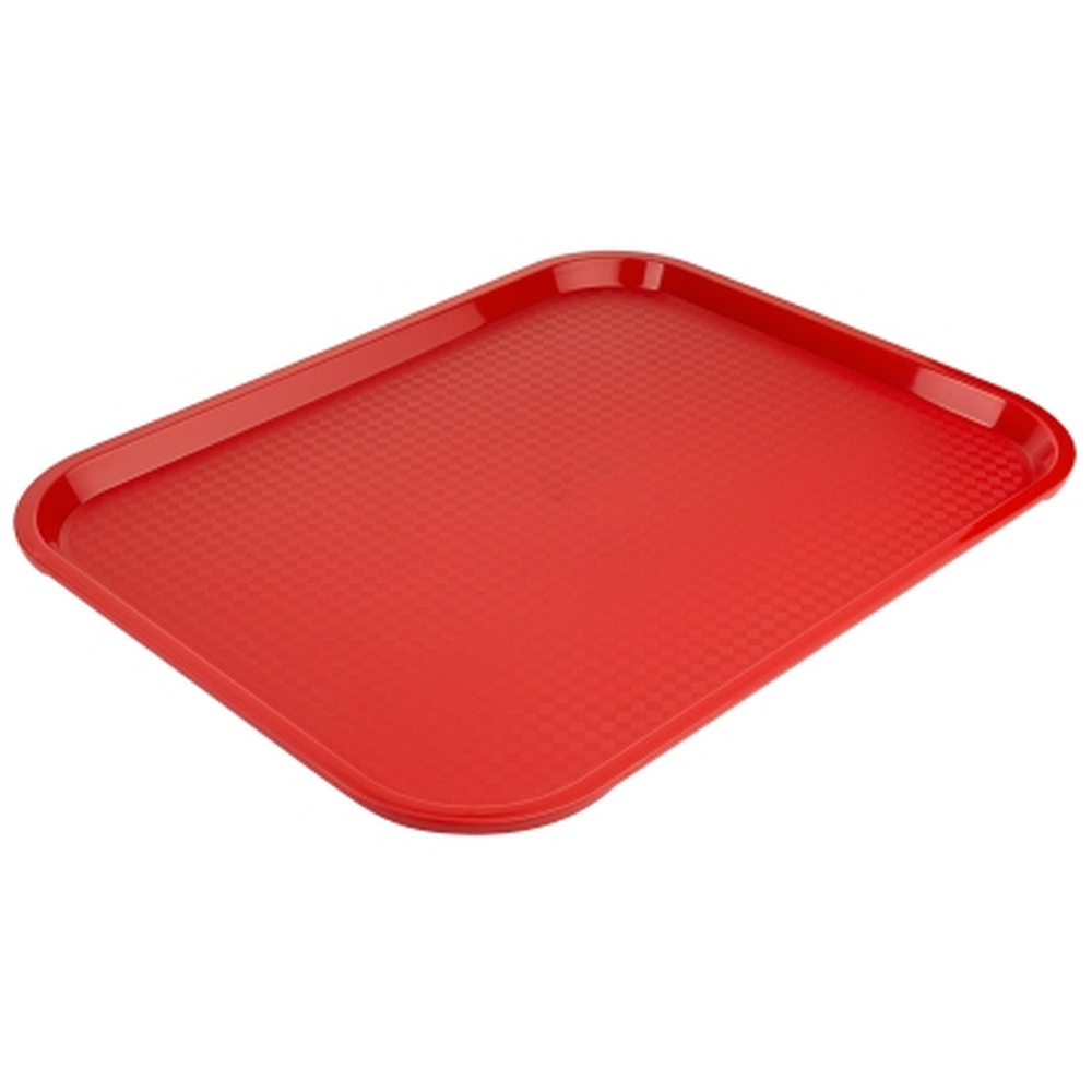Contacto Serviertablett rechteckig Polypropylen rot 45x35 cm