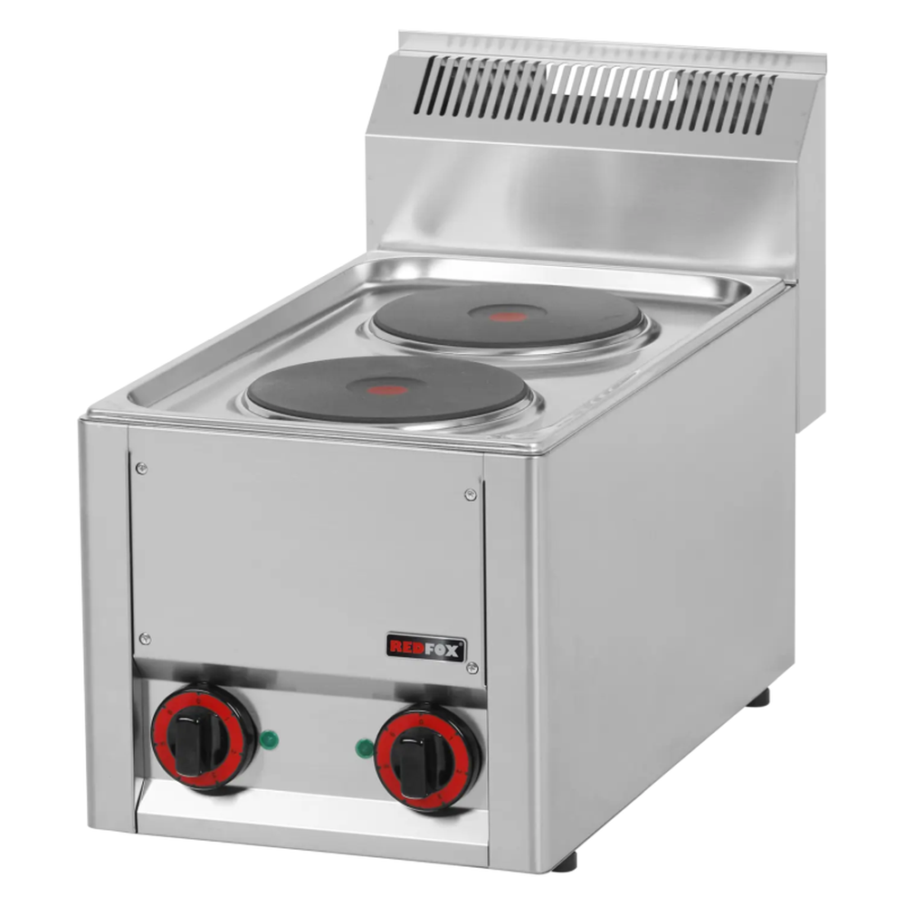 KBS Elektro-Kochfläche mit 2 Platten Ø18 cm 400 Volt Ausführung - Tischgerät