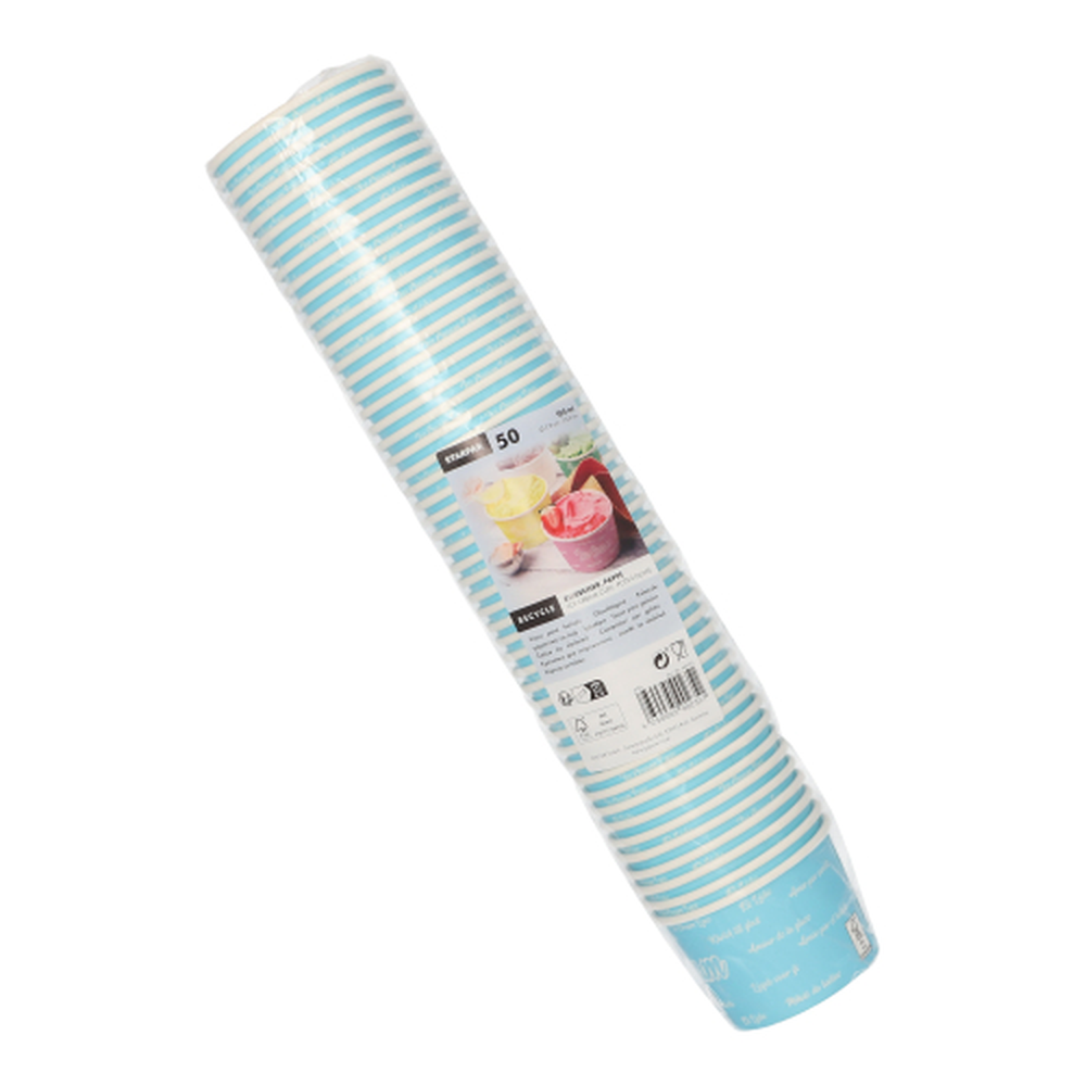 Papstar Eisbecher, Pappe rund 100 ml Ø 7,5 cm · 4,9 cm