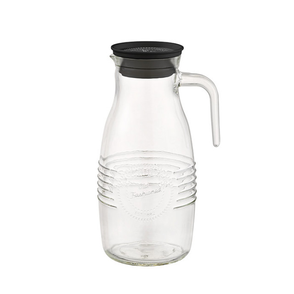 APS Glaskaraffe -OLD FASHIONED- Ø 12 cm, H: 26 cm, 1,8 Liter