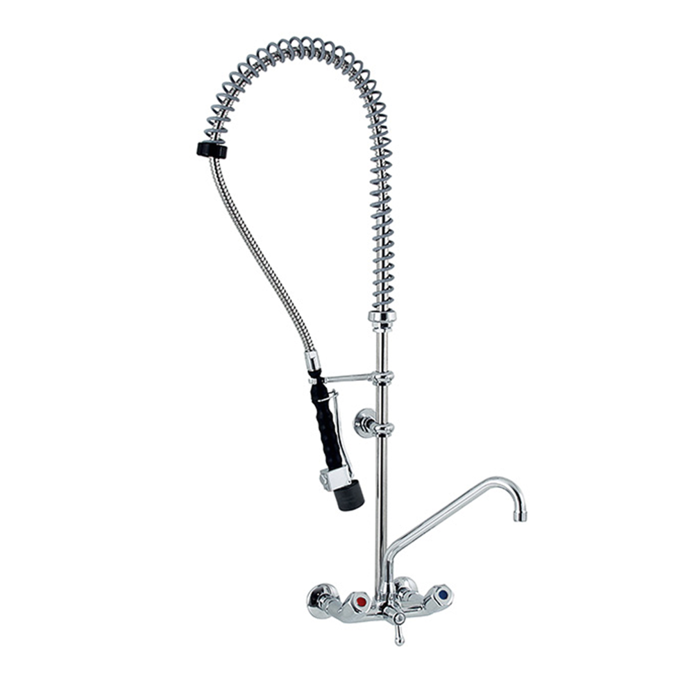 KBS PREMIUM Knebel-Geschirrwaschbrause mit Schwenkhahn und LOW-Flow Brause