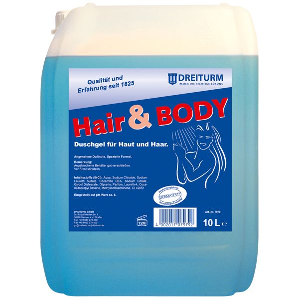 PCH Dreiturm Hair & Body Shampoo 10l