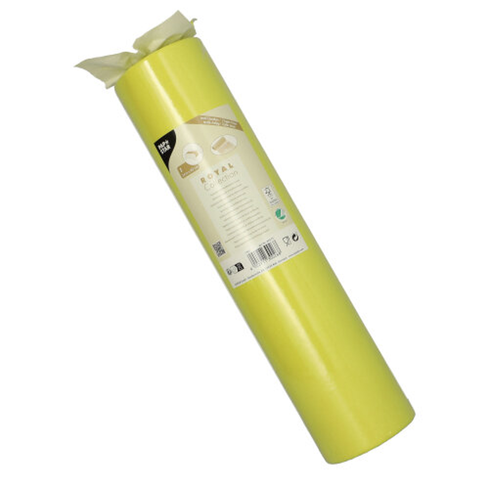 Papstar Tischläufer, Tissue "ROYAL Collection" 24 m x 40 cm limonengrün