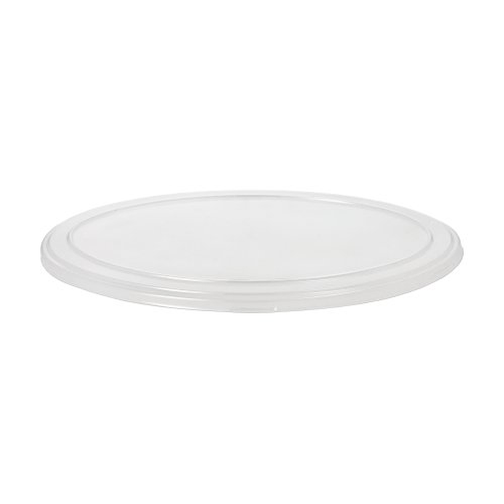 Papstar Deckel PET für Schalen oval 1 cm x 16,5 cm x 26 cm glasklar "Cella"