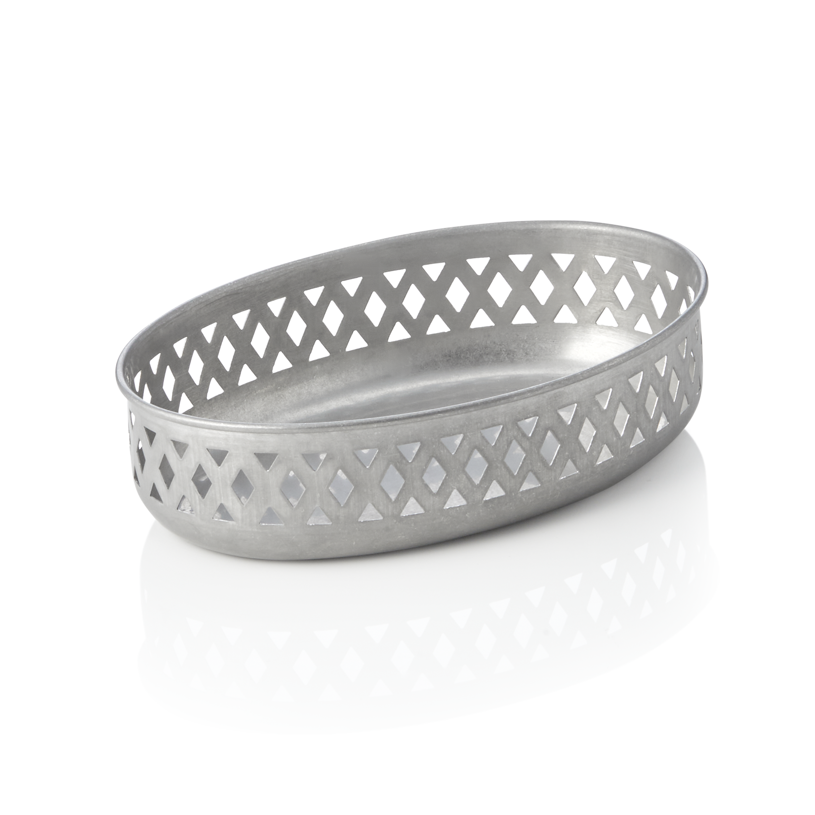 WAS Brotschale STEEL & STYLE VINTAGE, 22 x 15 x 5,5 cm, Chromnickelstahl