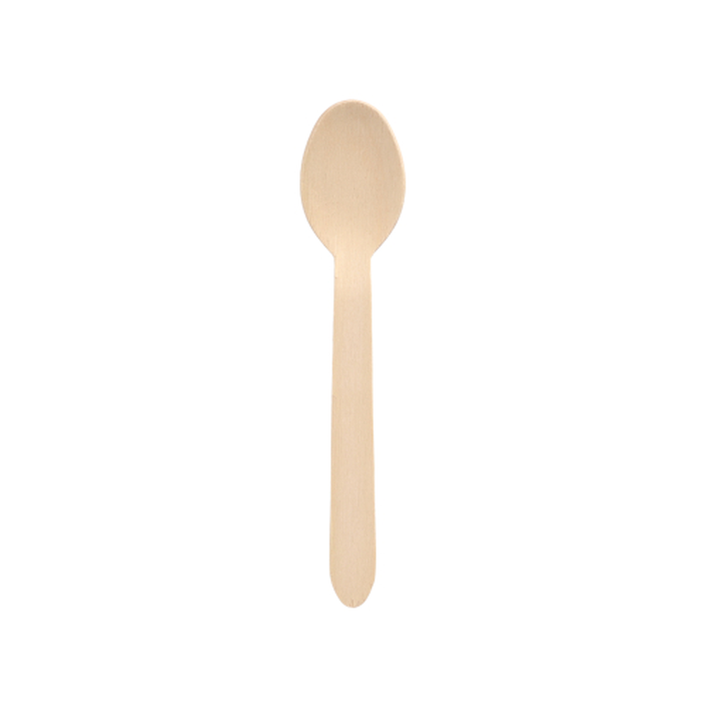 Papstar Löffel Holz "pure" 16 cm