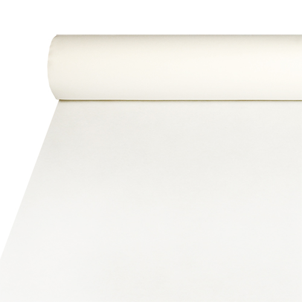 Papstar Tischdecke, stoffähnlich, Airlaid 20 m x 1,2 m weiss