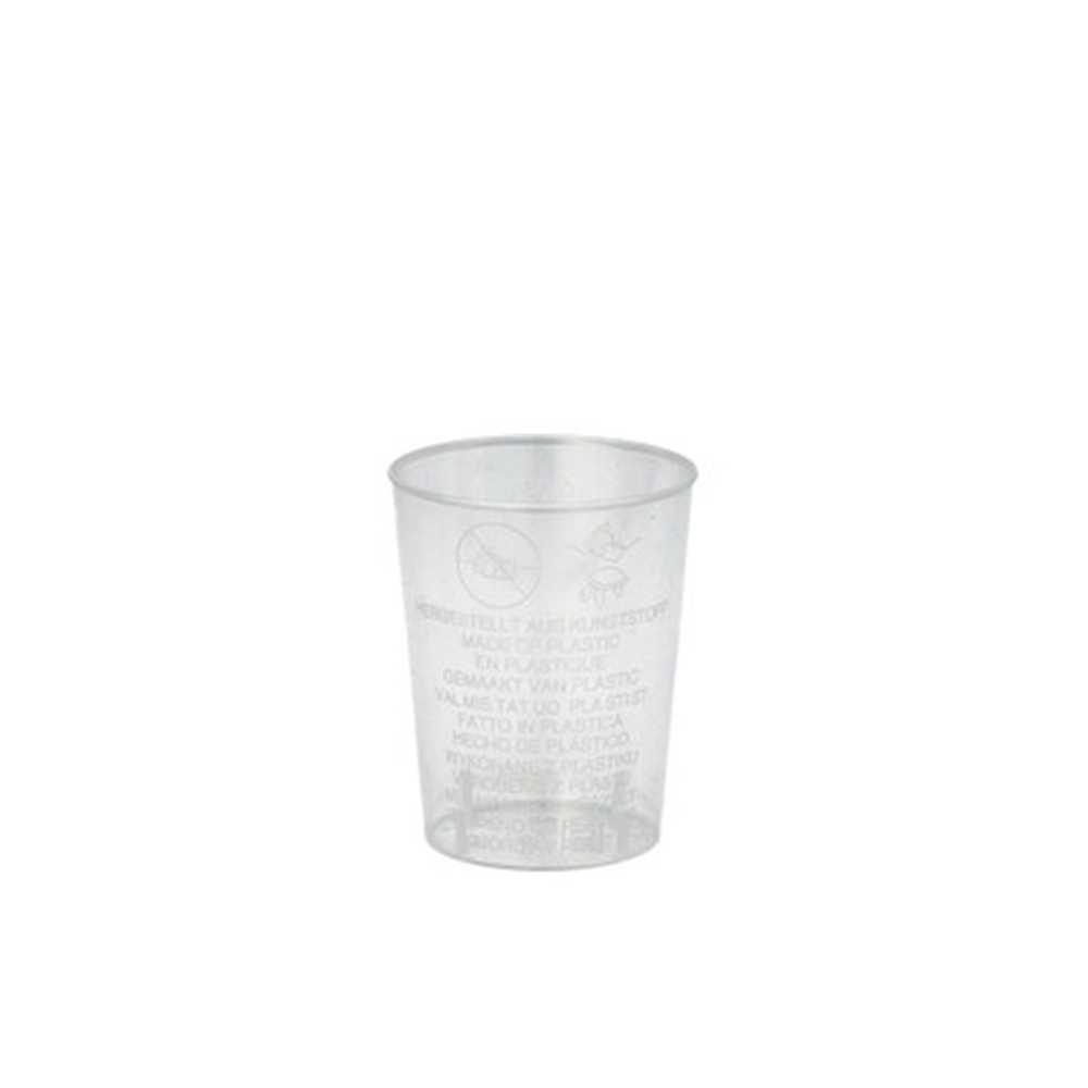 Papstar Gläser für Schnaps, PS 4 cl Ø 4,2 cm · 5,2 cm glasklar