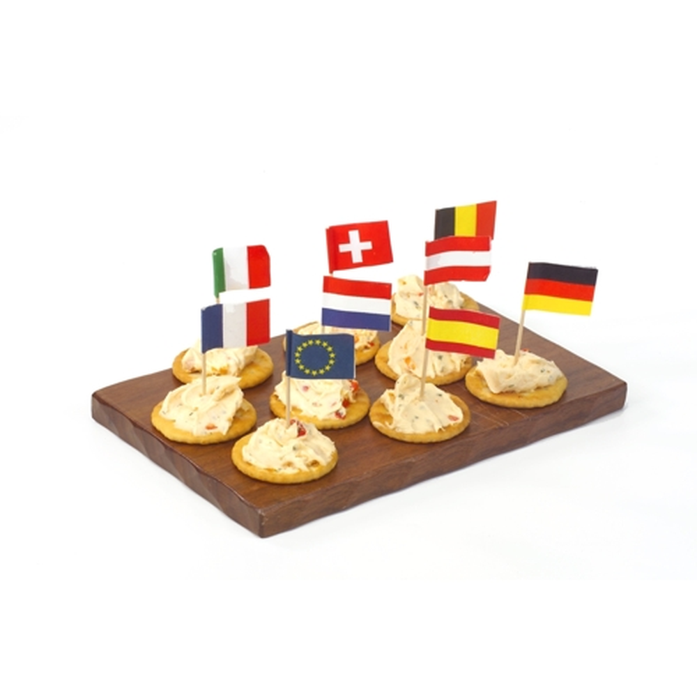 Papstar Deko-Picker 8 cm "Nationen"