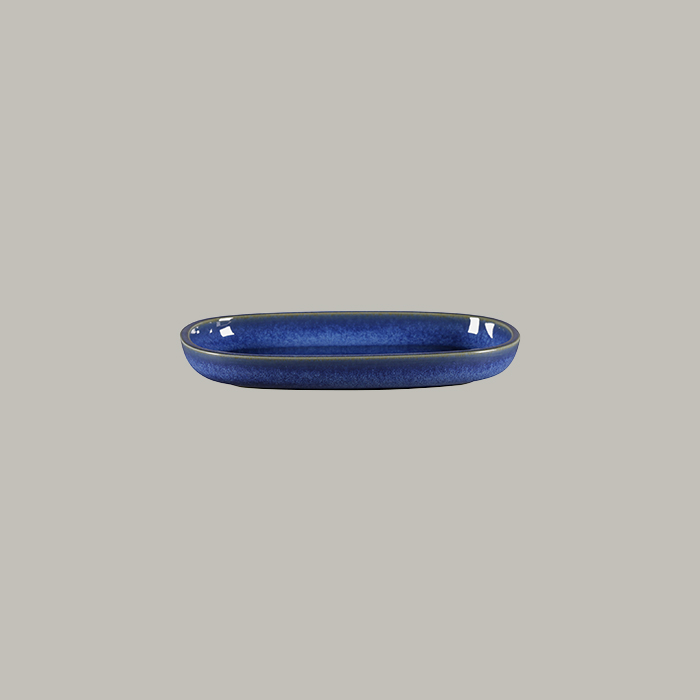 RAK Platte oval - cobalt  Serie: Ease L 23 cm / W 15 cm / Ht. 3.1 cm
