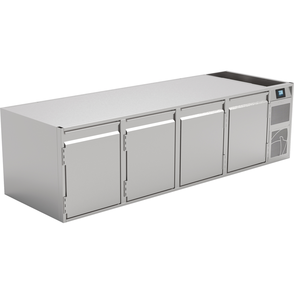 Nordcap Kühltisch (4 Abteile) UBE 4-56-4T MFR