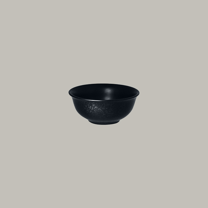 RAK Schale nicht stapelbar  Serie: Karbon Ø 10.5 cm / Ht. 4.5 cm / Cont. 16 cl