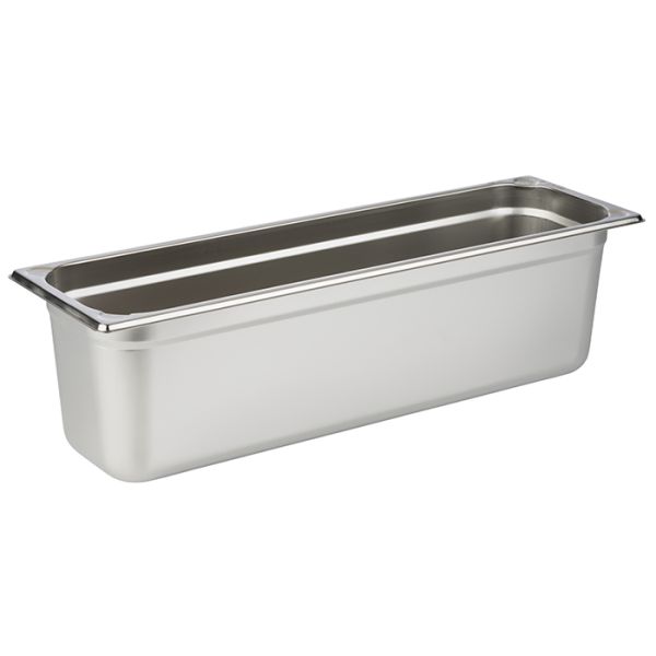 APS GN 2/4 Behälter 53,0 x 16,2 cm, Tiefe: 150 mm , Edelstahl, 8,7 Liter