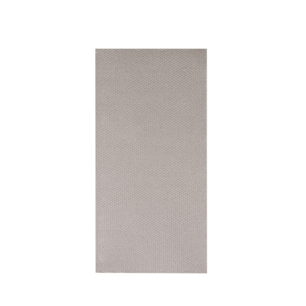 Mank Serviette Basic beige grey 40 x 40 cm 1/8 Falz