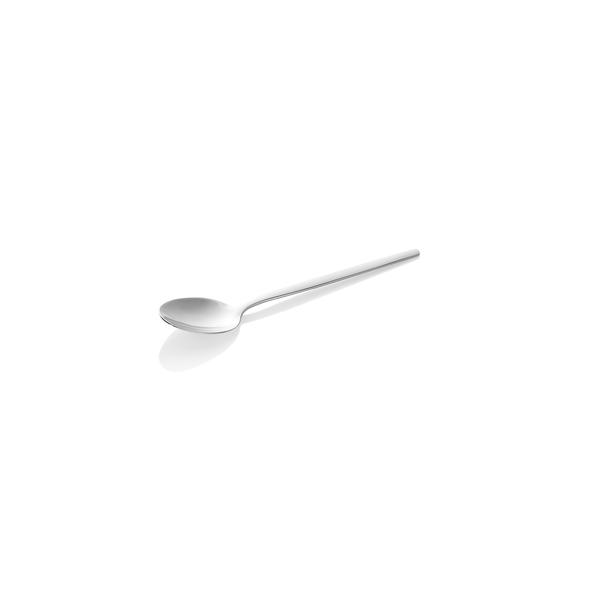 WAS Espressolöffel ALEX SILVER, Edelstahl poliert, 11 cm, Set á 12 Stück, Chromn