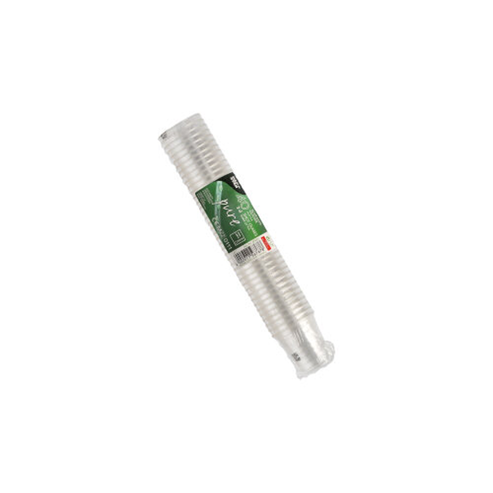 Papstar Gläser für Schnaps, PLA "pure" 2 cl Ø 3,9 cm · 4 cm glasklar