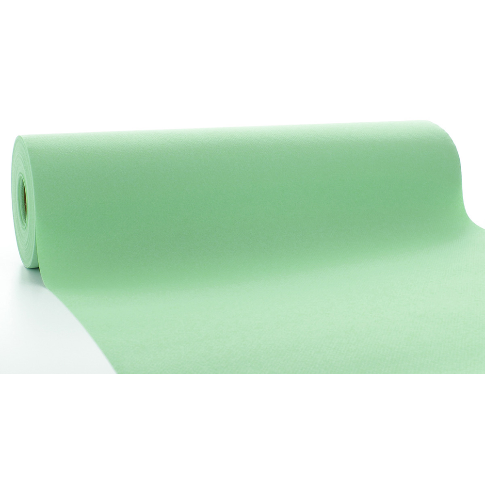 Mank Tischläufer Basic pistazie 40 cm x 24 m
