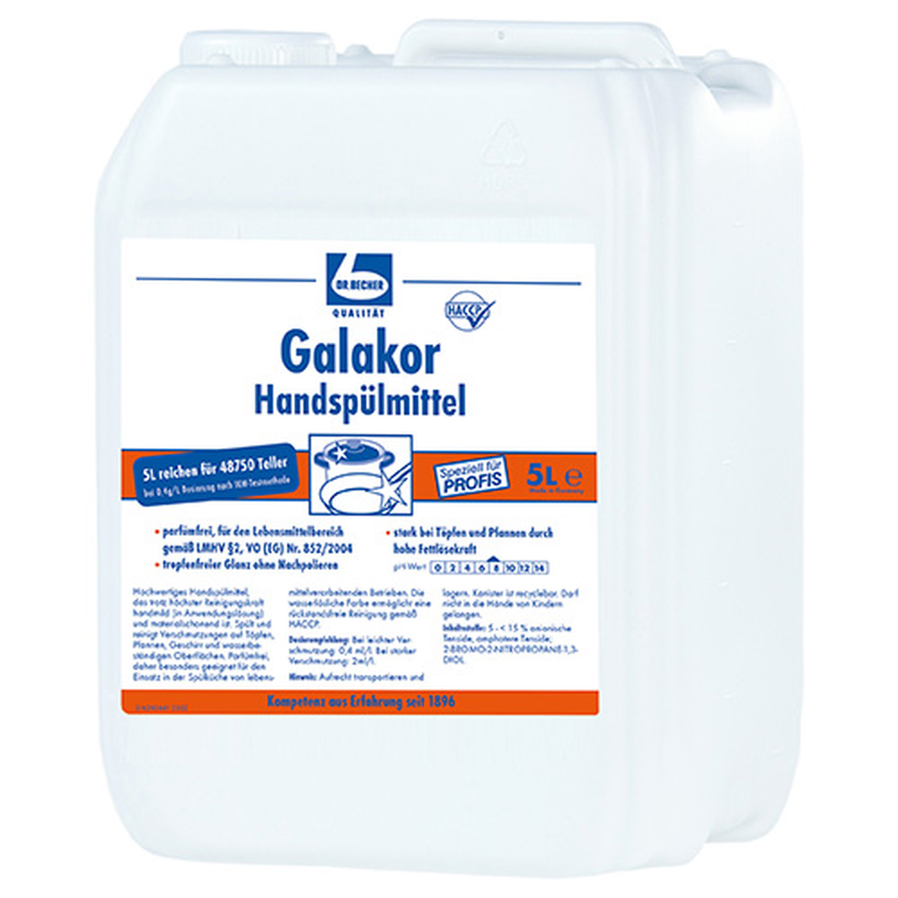 Papstar "Dr. Becher" Handspülmittel Galakor 5 l