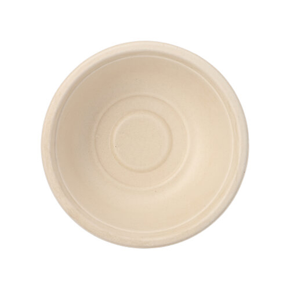 Papstar Schalen, Zuckerrohr "pure" 500 ml Ø 15,5 cm · 5,4 cm natur